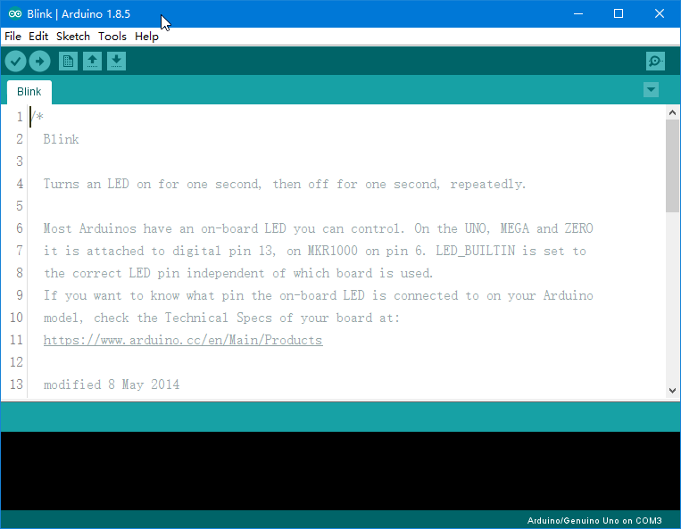 Official Arduino IDE