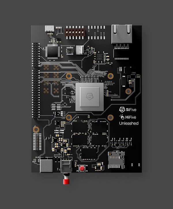First Linux-capable RISC-V board, HIFive Unleashed -- from www.sifive.com