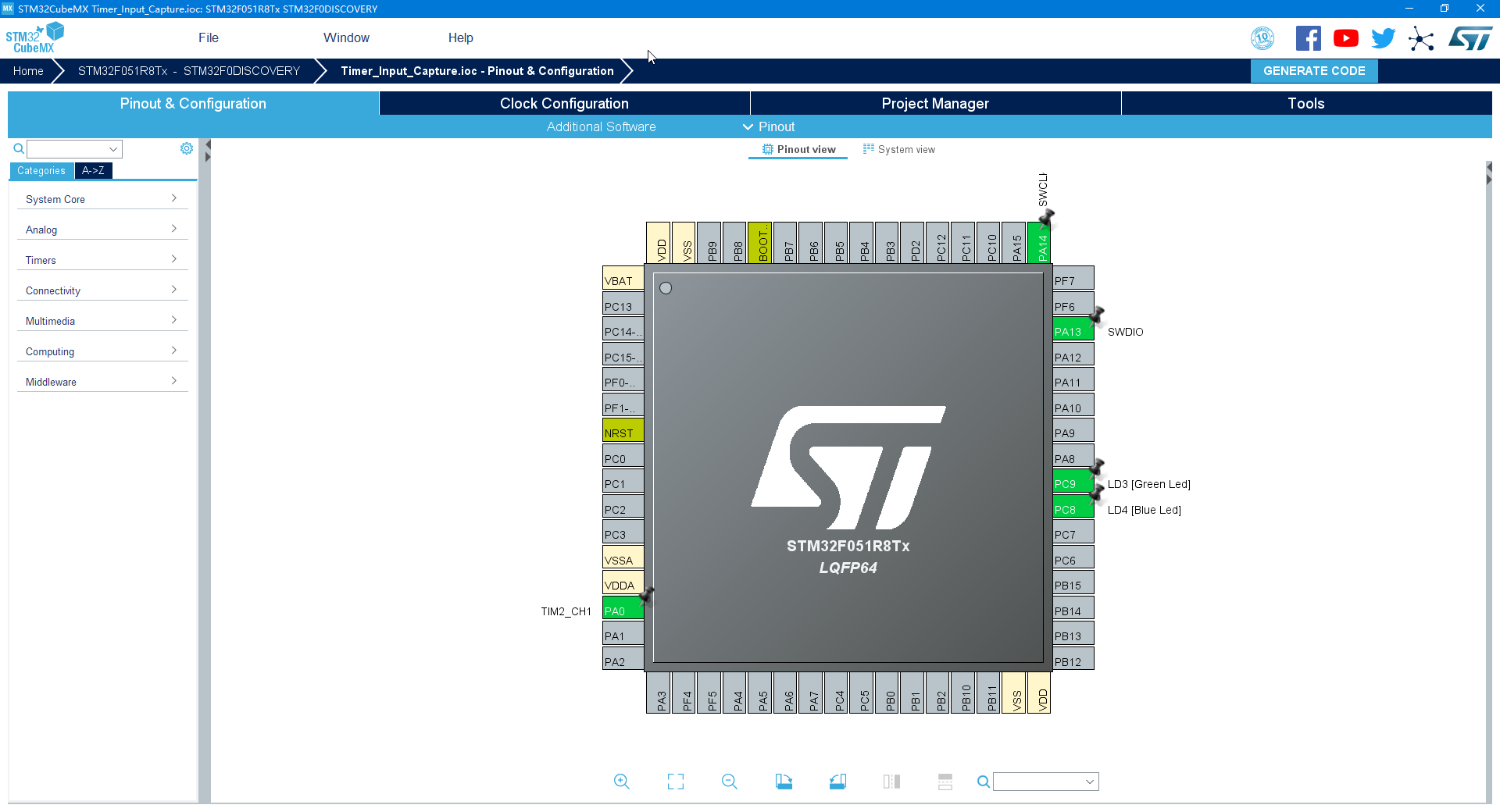 STM32CubeMX